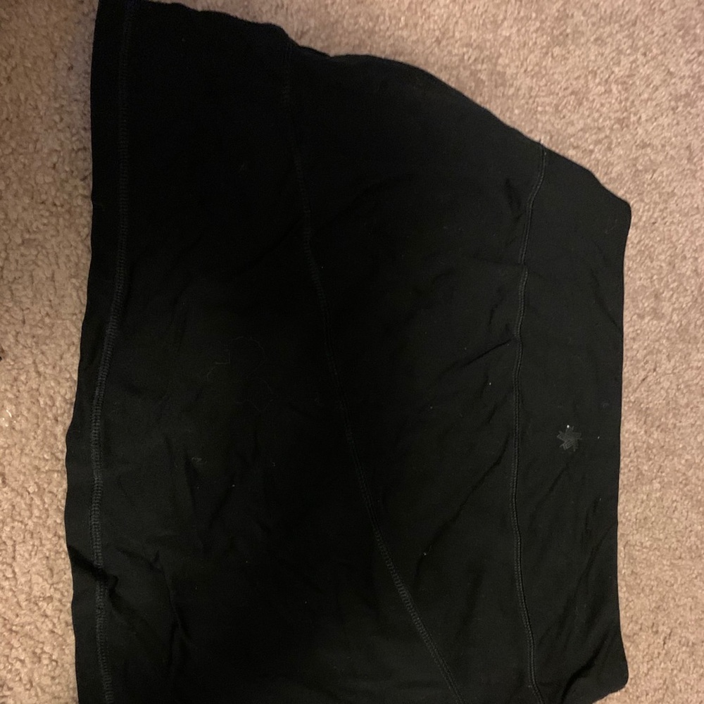 Athletic skirt with built in shorts